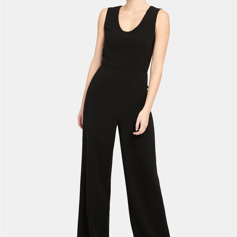 New Theory seamed jumpsuit size 6 black